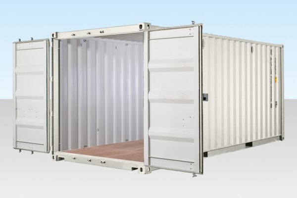 20ft Shipping Container (One Trip) White (RAL 9003) - view 4