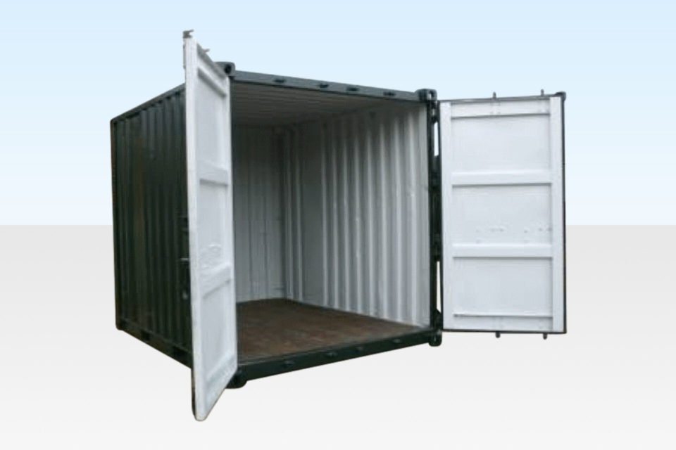 10ft Cut Down Used Container - view 4