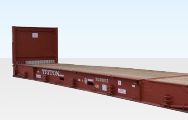 40ft x 8ft New and Used Container Flat Rack - Shipping Container for Sale