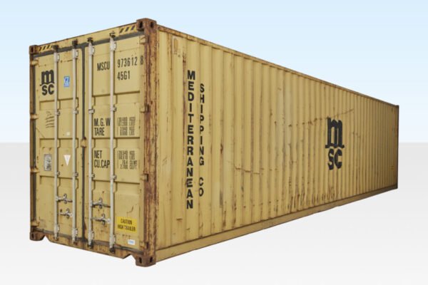 40ft x 8ft Used Shipping Container High Cube for Sale - view 3